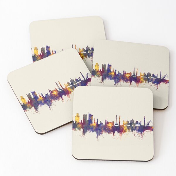 Item preview, Lahore Pakistan Skyline designed and sold by ArtPrints.