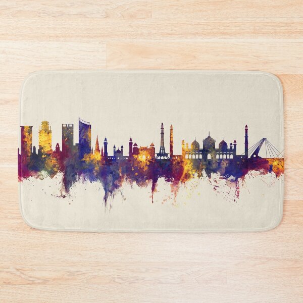 Item preview, Lahore Pakistan Skyline designed and sold by ArtPrints.