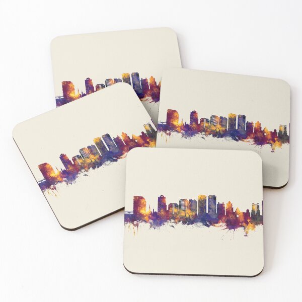 Item preview, West Palm Beach Florida Skyline designed and sold by ArtPrints.