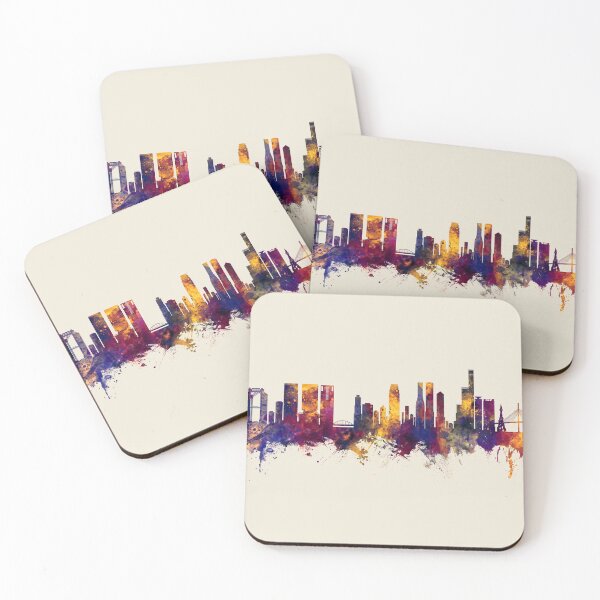 Item preview, Osaka Japan Skyline designed and sold by ArtPrints.