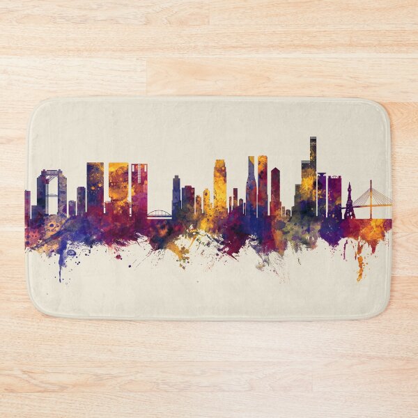 Item preview, Osaka Japan Skyline designed and sold by ArtPrints.