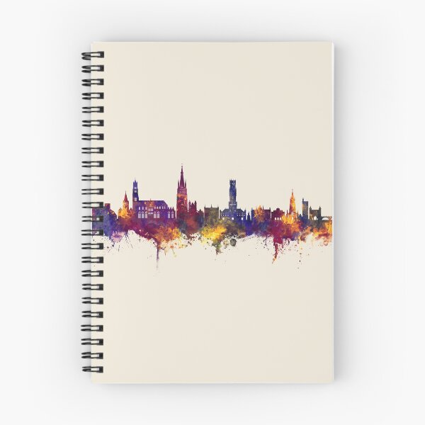 Item preview, Bruges Belgium Skyline designed and sold by ArtPrints.