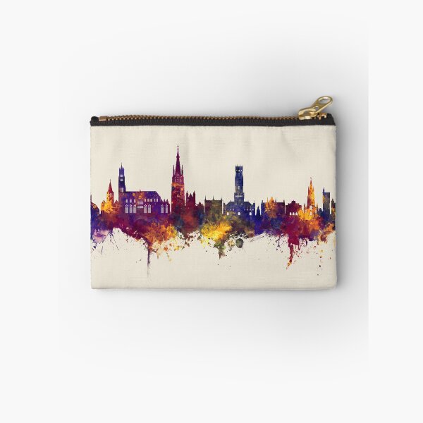 Item preview, Bruges Belgium Skyline designed and sold by ArtPrints.