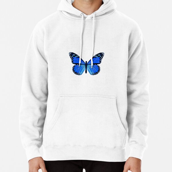 Blue butterfly hoodie online amazon