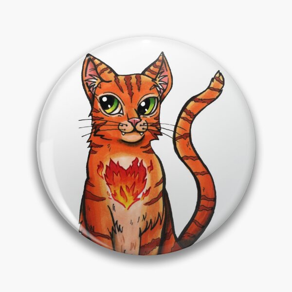Item preview, Fireheart Warrior Cats - Firestar Warriors - Firepaw Book Series designed and sold by Chantal Moosher.
