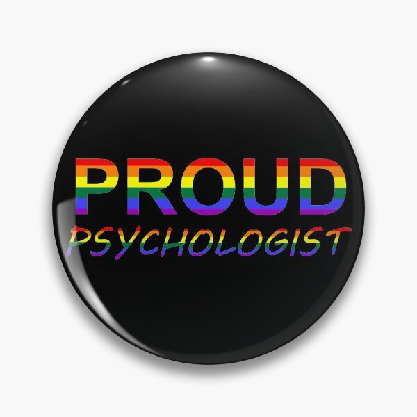 Item preview, PROUD Psychologist designed and sold by SimplyPride.