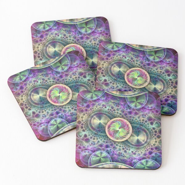 Item preview, Fractal Oil Bubbles with a Sheen of Rainbow Water designed and sold by San Jaya Prime.
