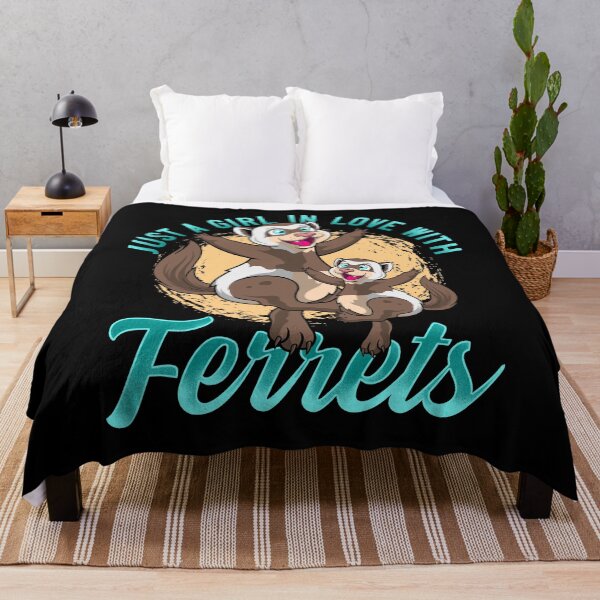 Item preview, Just A Girl In Love With Ferrets designed and sold by Meliafroggy.