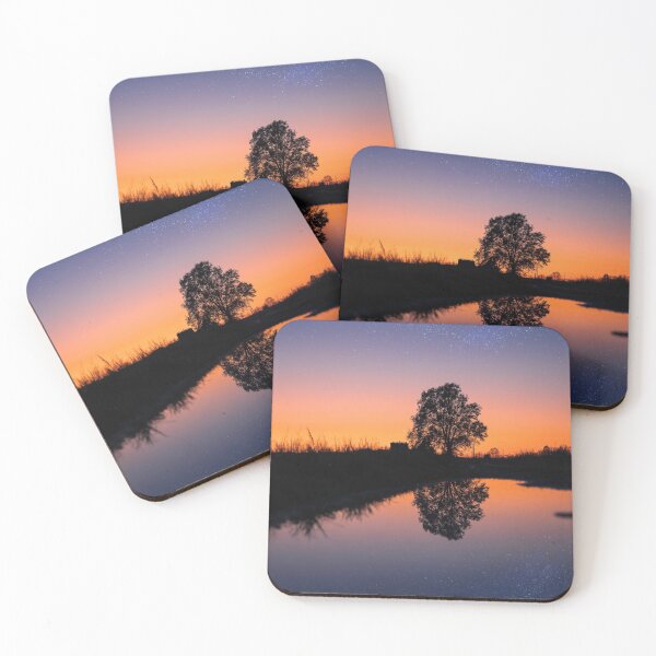 Item preview, Reflection of a starry sunset designed and sold by FabioPhoto.
