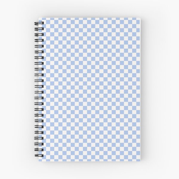 Item preview, Sky Chess | Plaid Pattern - Matt Dull Blue and White designed and sold by Dator-Abstracts.