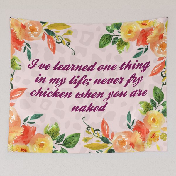 Item preview, Designing Women TV Show Sitcom Charlene Quote Fried Chicken Naked designed and sold by gunsnhoney.