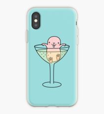 Naked Mole Rat - Celebrating with Champagne iPhone Case