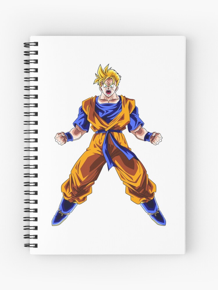 Cuaderno De Espiral Gohan Del Futuro De Frag57 Redbubble