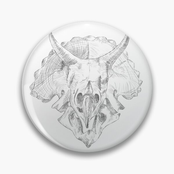 Artikelvorschau, Triceratops Schädel entworfen und verkauft von JuliaKerczaArt.