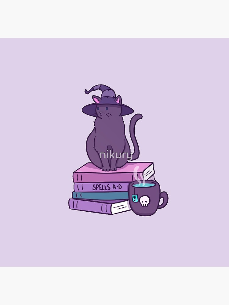 Thumbnail 3 of 3, Pin, Feline Familiar | Nikury designed and sold by nikury.