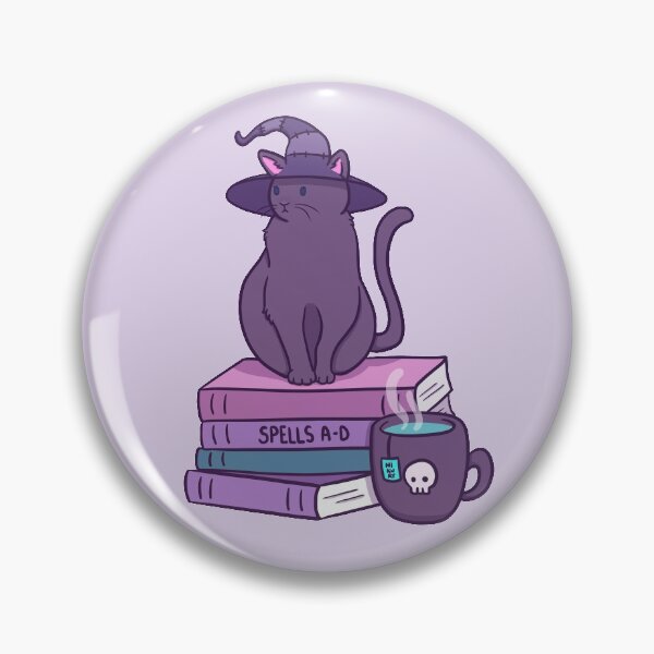 Feline Familiar Pin