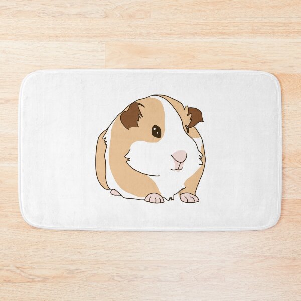 Item preview, Cute small brown and white guiea pig designed and sold by Thaalika.