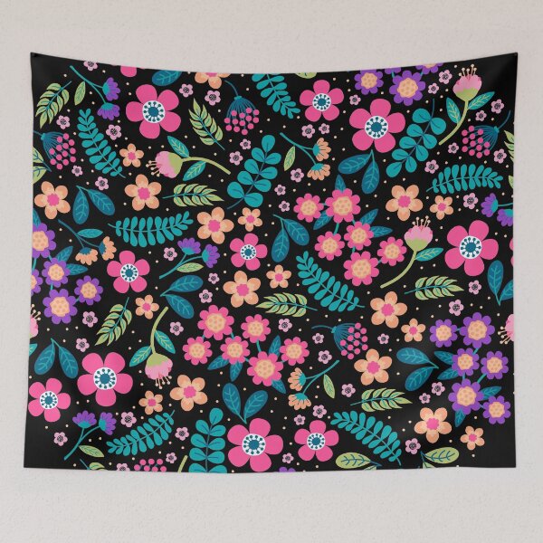 Item preview, Colorful Floral Ornament designed and sold by Vector Scout Lab.
