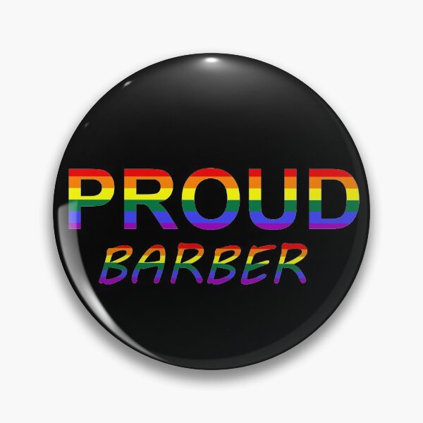 Item preview, PROUD Barber designed and sold by SimplyPride.