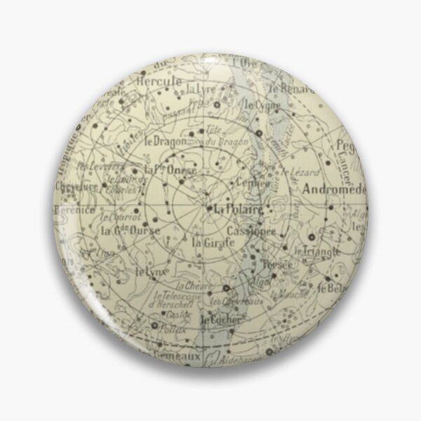 Item preview, French Constellation Map designed and sold by BlueSpecsStudio.