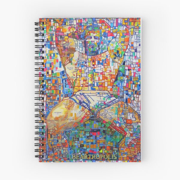 Item preview, Fantasy City of Beartropolis - Aerial Flyover Man Art Map designed and sold by RDRiccoboni.
