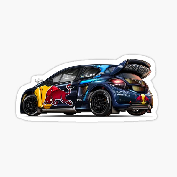 La Peugeot 208 WRX de Timmy Hansen Sticker