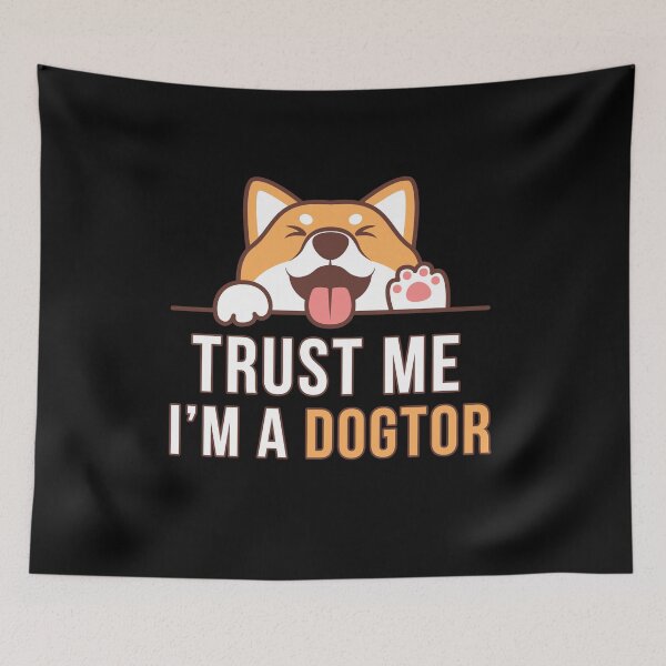 Item preview, Trust Me I'm a Dogtor Funny Doctor/Vet designed and sold by GasparArts.