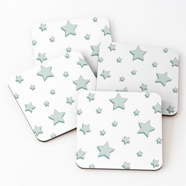 Item preview, Pastel Blue Green Stars Pack designed and sold by alexis000.