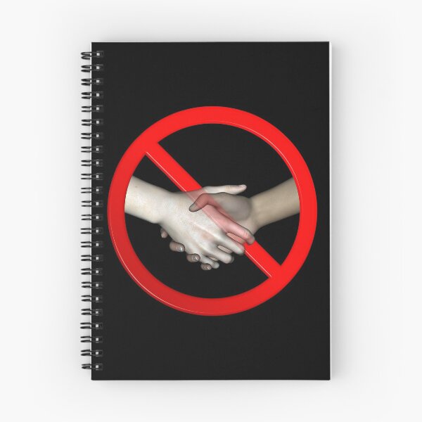 Item preview, No Hand Shaking Sign designed and sold by MarkUK97.