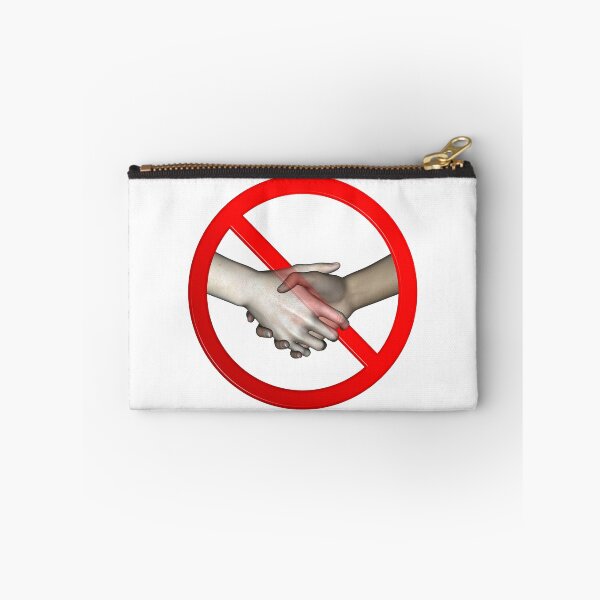 Item preview, No Hand Shaking Sign designed and sold by MarkUK97.