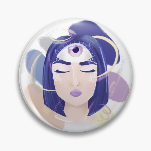 Item preview, Artsy Galaxy Eye Cyclops Girl designed and sold by qirra.