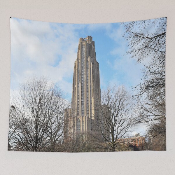 Item preview, Cathedral of Learning in Pittsburgh in Early Spring designed and sold by LJSparvero.