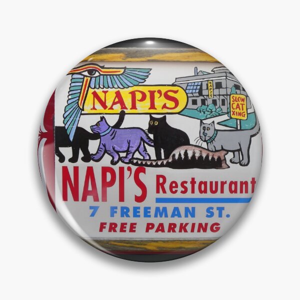 Item preview, Napi's Provincetown Restaurant Sign on Cape Cod Tourist Trolley designed and sold by WigOutlet.