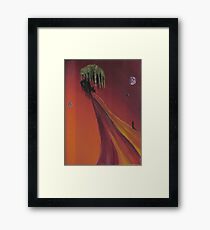 Alien tree Framed Print