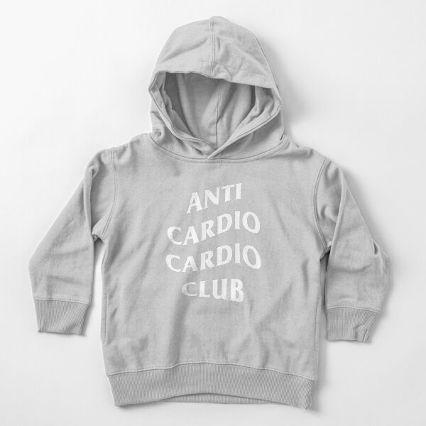 anti cardio cardio club hoodie