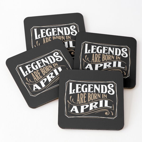 Item preview, Legends Are Born In April designed and sold by RicardoTito.