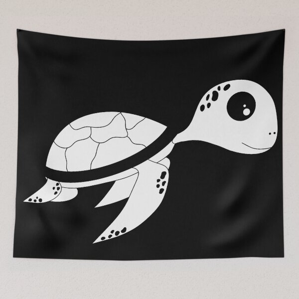 Item preview,  Sea Turtle Line Art designed and sold by FloWynn.