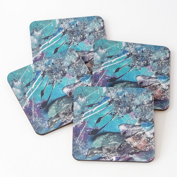Item preview, Bright teal feathers designed and sold by FoveaDesigns.