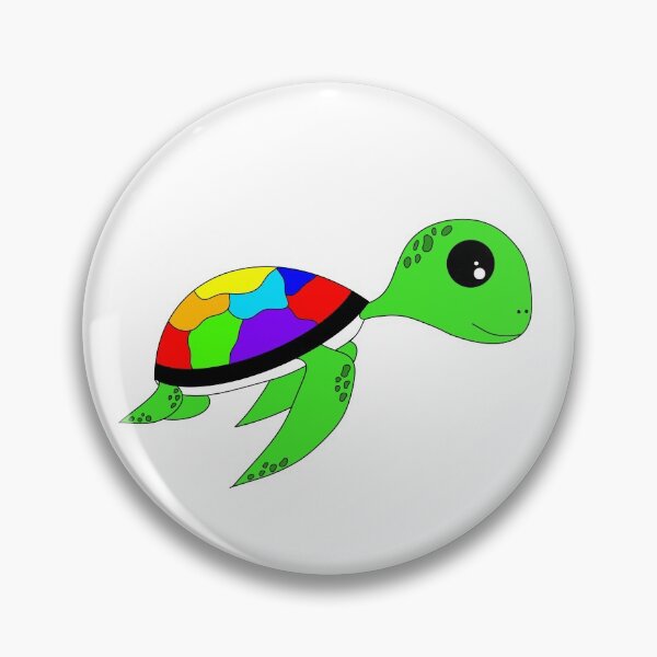 Item preview, Rainbow Sea Turtle designed and sold by FloWynn.
