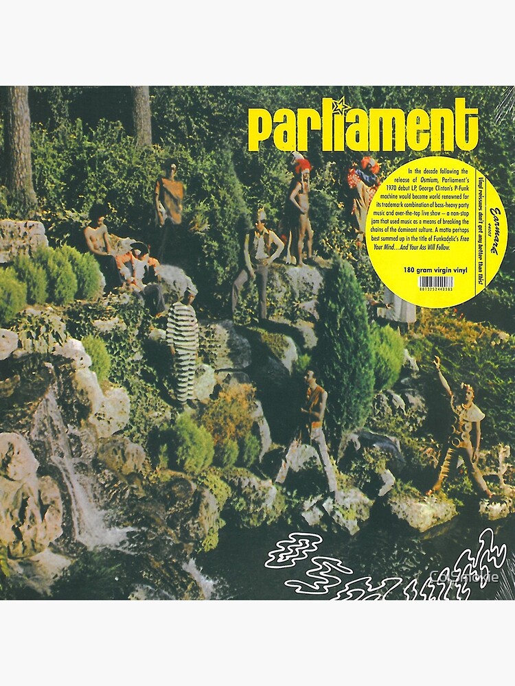 Parliament Band Jungle Osmium Album Art Board Print By Colsmokie Redbubble