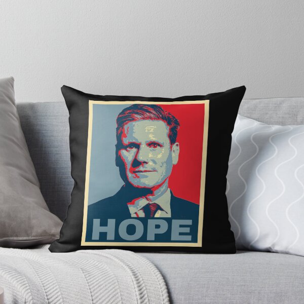 Item preview, Keir Starmer Hope Print designed and sold by fizfoz.
