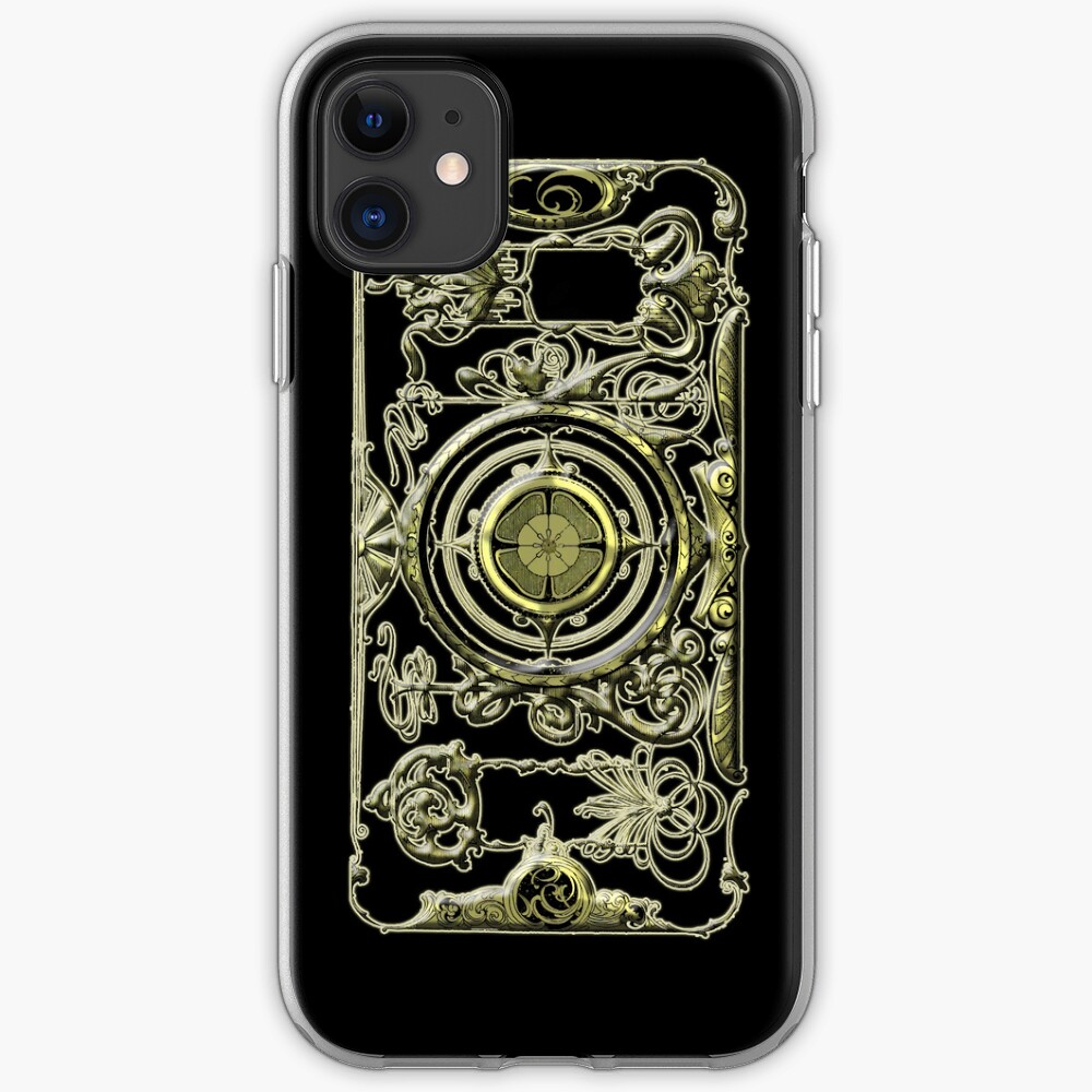 "Fancy Black and Gold Art Deco iPhone Case" iPhone Case & Cover by