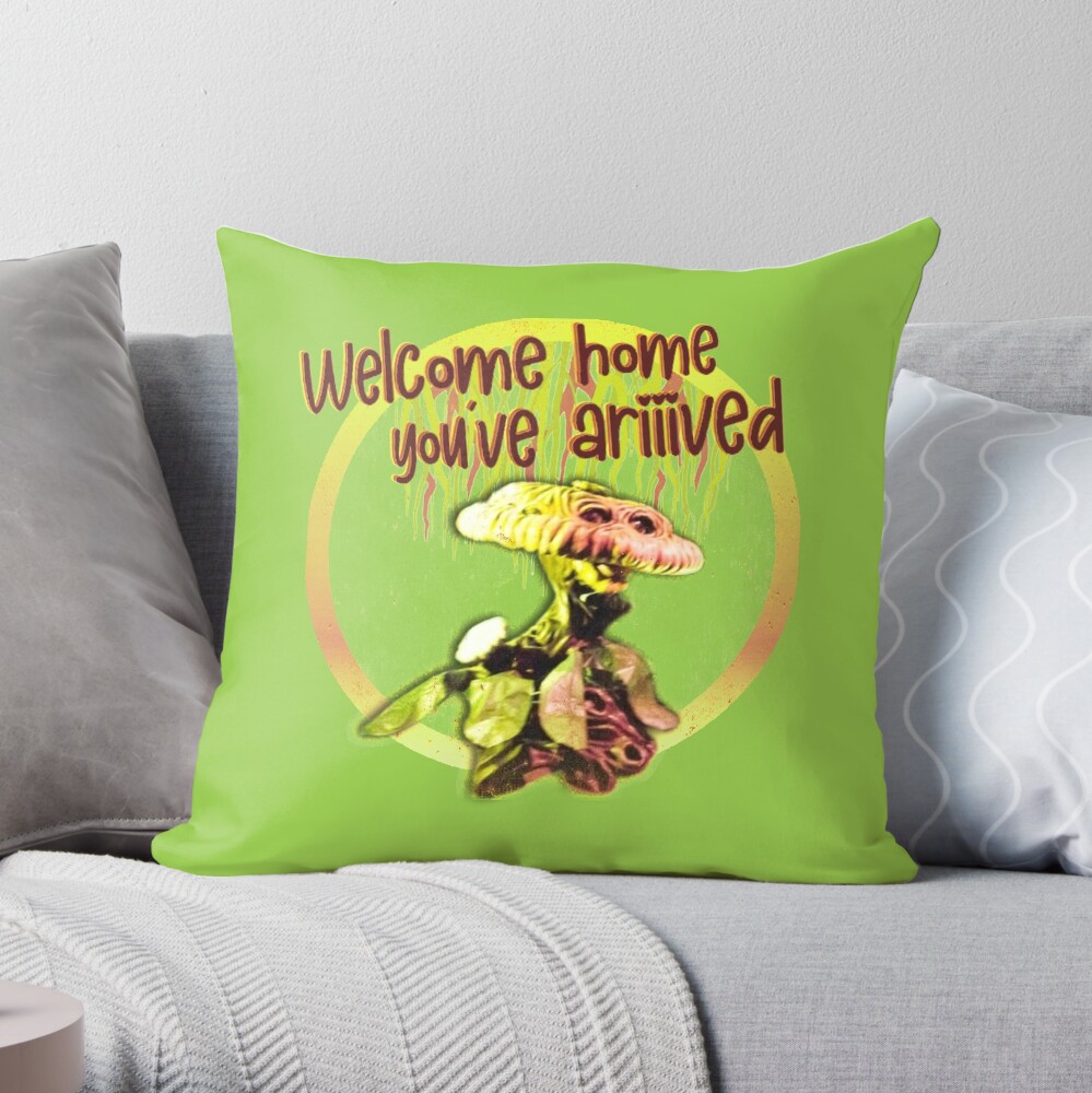 Welcome home throw pillow sale