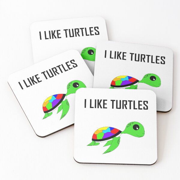 Item preview, Rainbow I Like Sea Turtles designed and sold by FloWynn.