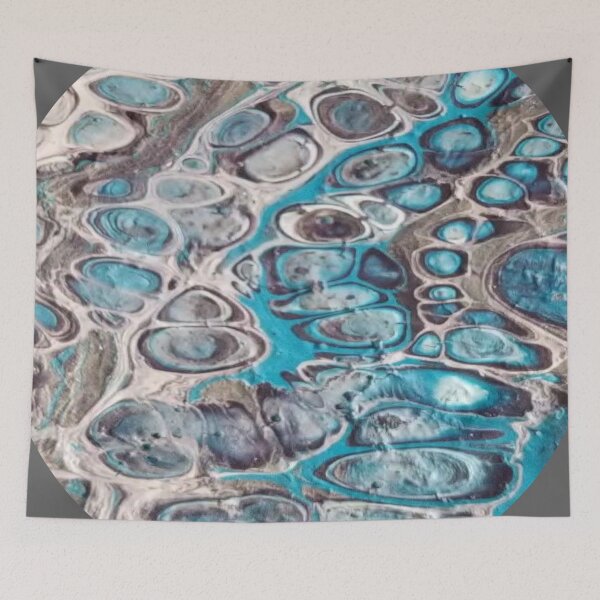Item preview, Acrylic pour circle designed and sold by TheBoyTeacher.