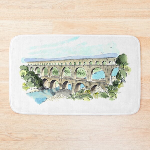 Item preview, Pont du Gard Aquaduct designed and sold by danastuff.