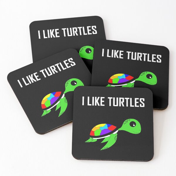 Item preview, Rainbow I Like Sea Turtles designed and sold by FloWynn.