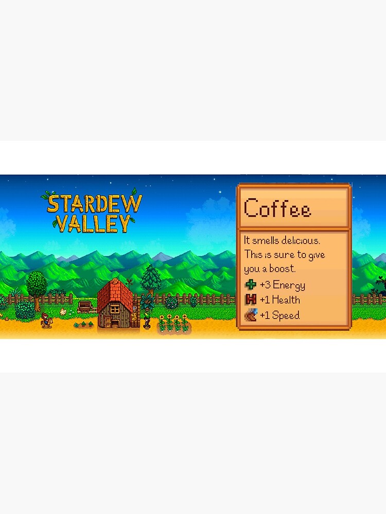 "Stardew Valley Coffee Mug" Coffee Mug for Sale by simstock Redbubble