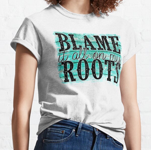 FFA Blame it all on my roots tshirt design