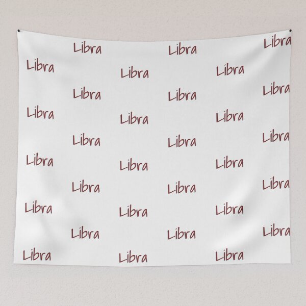 Item preview, Red and grey Libra designed and sold by hunterjlord.